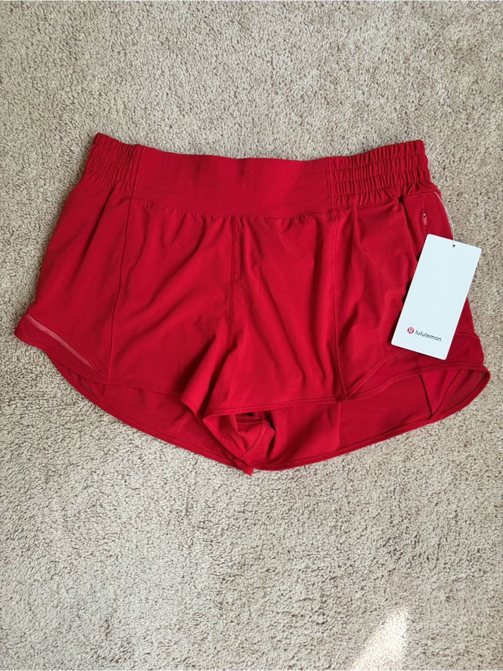 lululemon Hotty Hot HR Short 2.5” Lined Size 12
